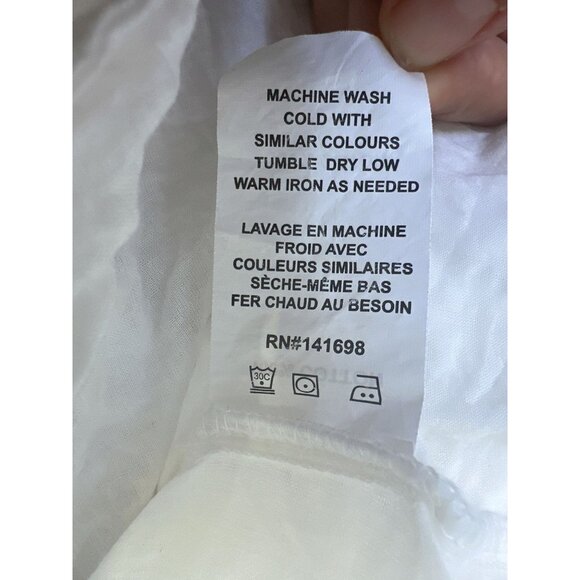 Ramy Brook White Maxi Dress w/Pleated Bodice Size S - Picture 9 of 10